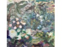丸木スマ「簪」　1955年　水墨彩色　175×182センチ
