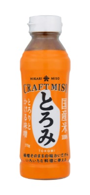 ボトルに詰めた液状みそ