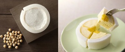 魚沼コシヒカリの米粉を使用したロールケーキ2種
