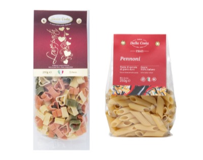 （左）ラブパスタ　（右）ペンノーニ