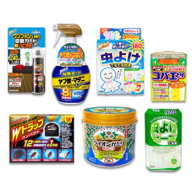 夏に使える虫よけ7点セット